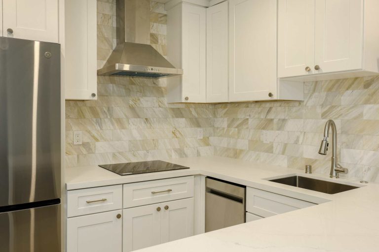 ADU kitchen in Long Beach by Optima Design & Build