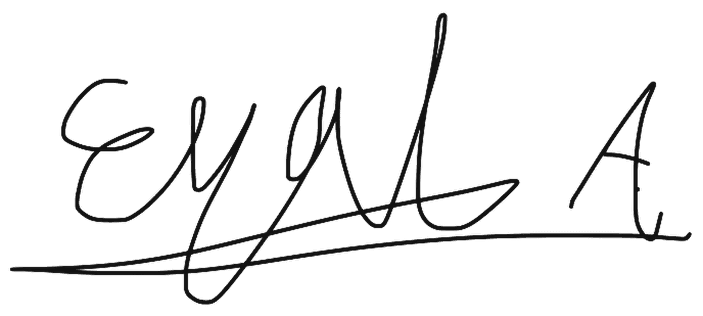 Eyal Azizi signature